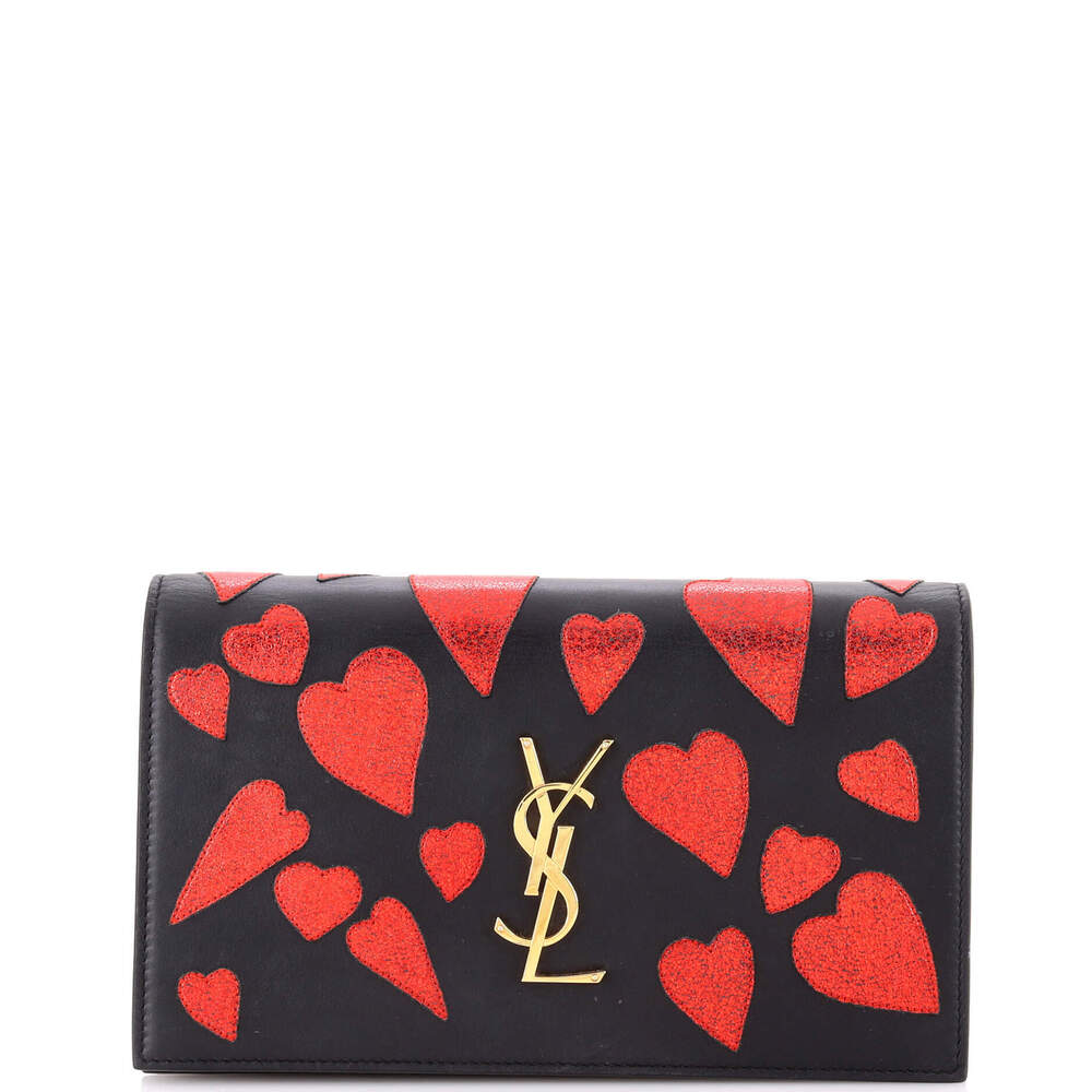 Saint Laurent Large Classic Monogram Clutch